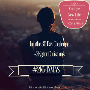 30 day challenge. - 2Kg for Christmas