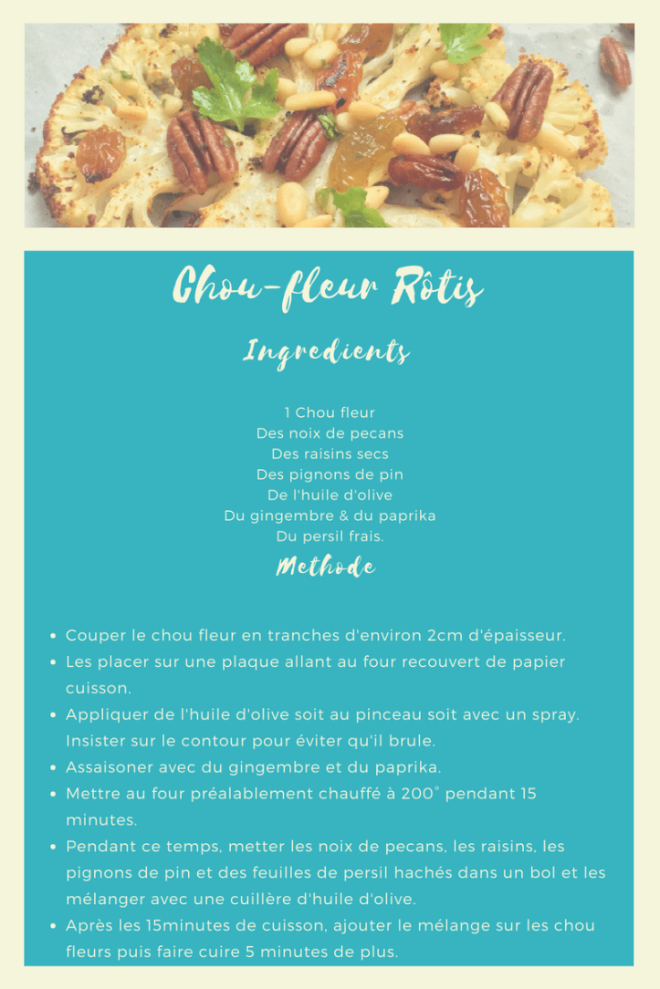 NewLifeKarma Chou-Fleur Rôtis